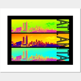 Atlanta colors Posters and Art